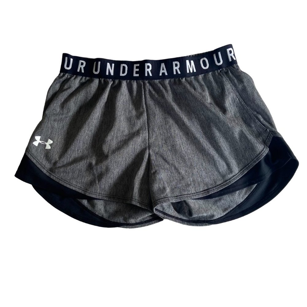 Under Armour Women's Gray Athletic Gym Shorts S